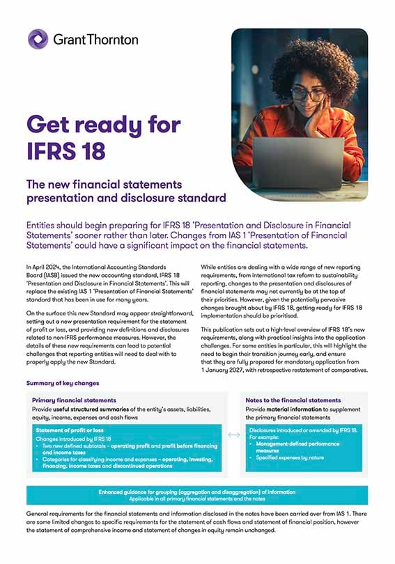 Download Get ready for IFRS 18