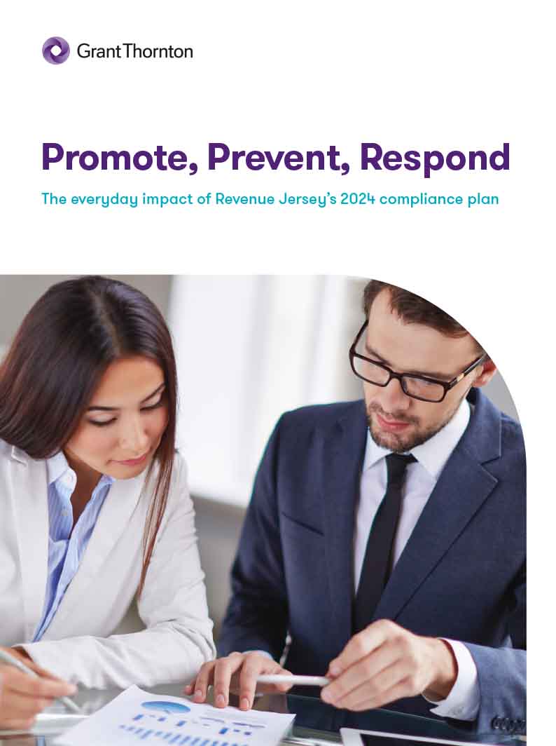 The everyday impact of Revenue Jersey’s 2024 compliance plan Grant